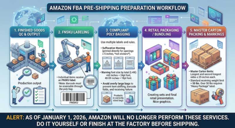 Chladicí tašky pro prodejce Amazon FBA: Sourcing & Prep